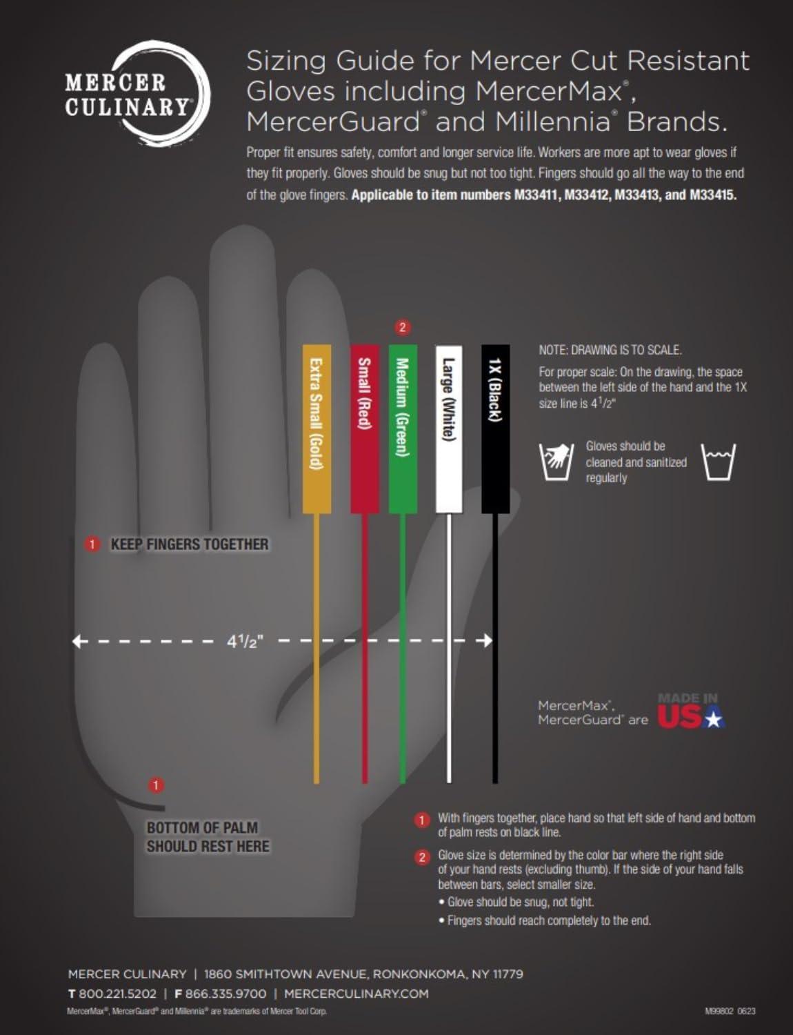 image:imageMercer Culinary Cut GloveMercerguard Level A4