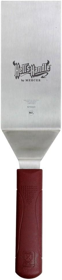 image:imageMercer Culinary Hells Handle 8Inch x 3Inch Turner Beveled Side EdgesSquare Edge Turner