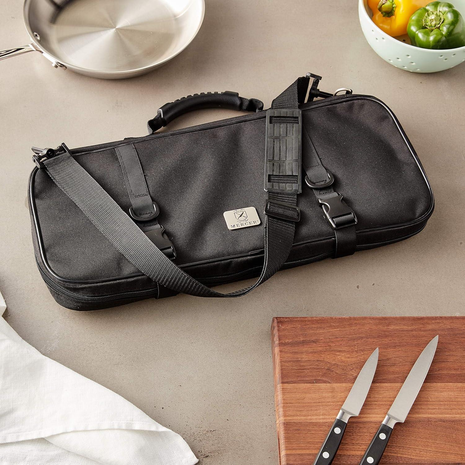image:imageMercer Culinary KnifePack PlusBlackSinglezip 12pocket Knife Case