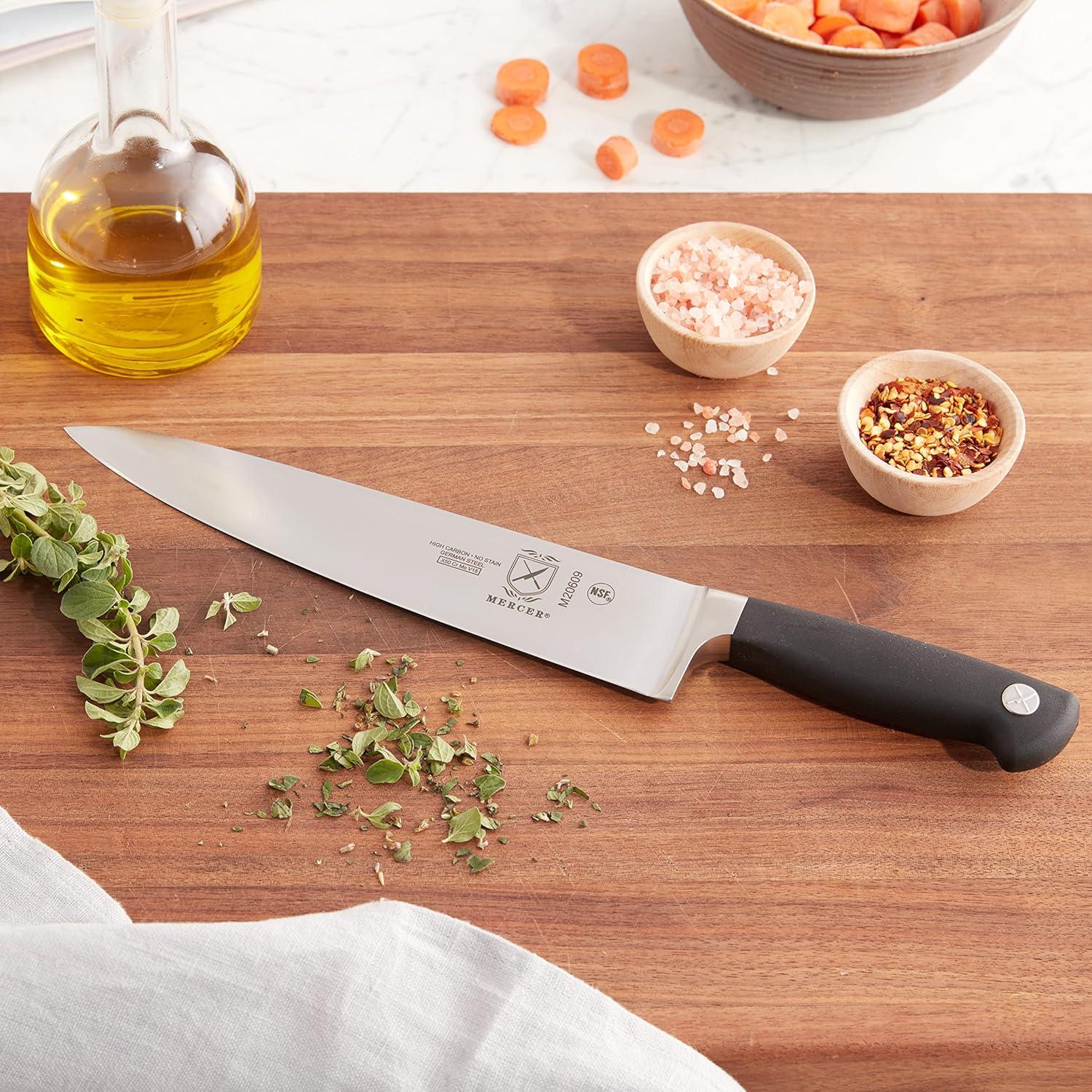 image:imageMercer Culinary M20003 Genesis 35Inch Paring KnifeBlackChefs Knife 9inch