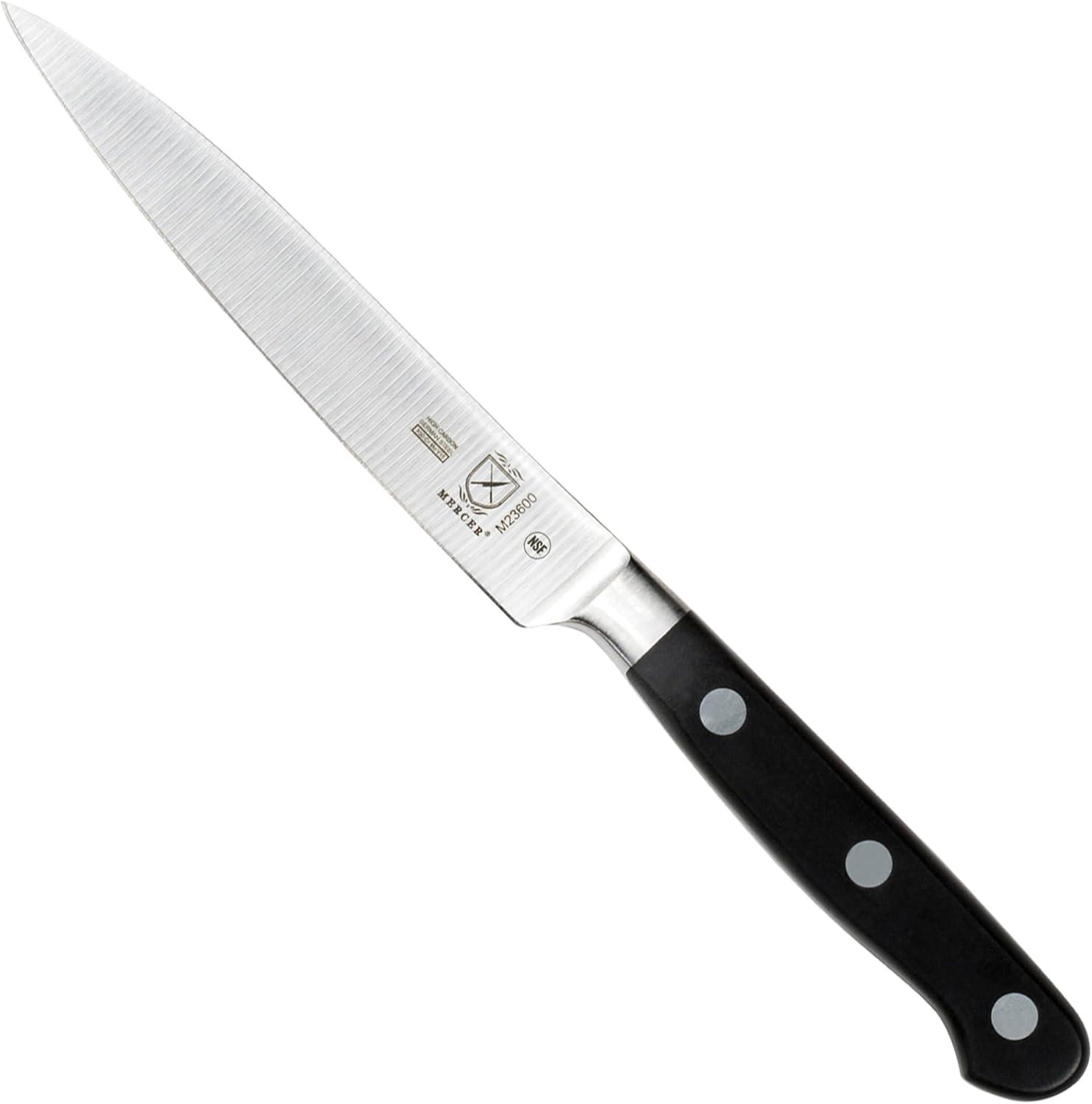 image:imageMercer Culinary M23500 Renaissance 6Piece Forged Knife Block Set Tempered Glass BlockTempered Glass Block