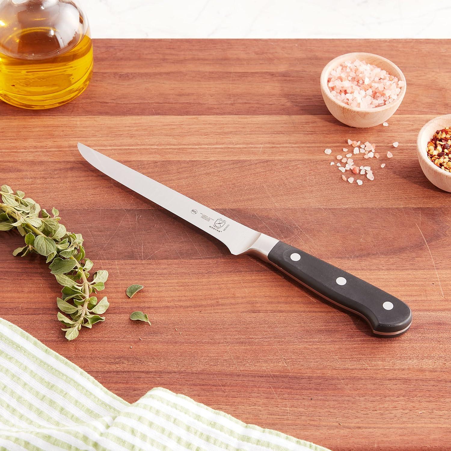 image:imageMercer Culinary M23510 Renaissance 8Inch Chefs KnifeStiff Boning Knife