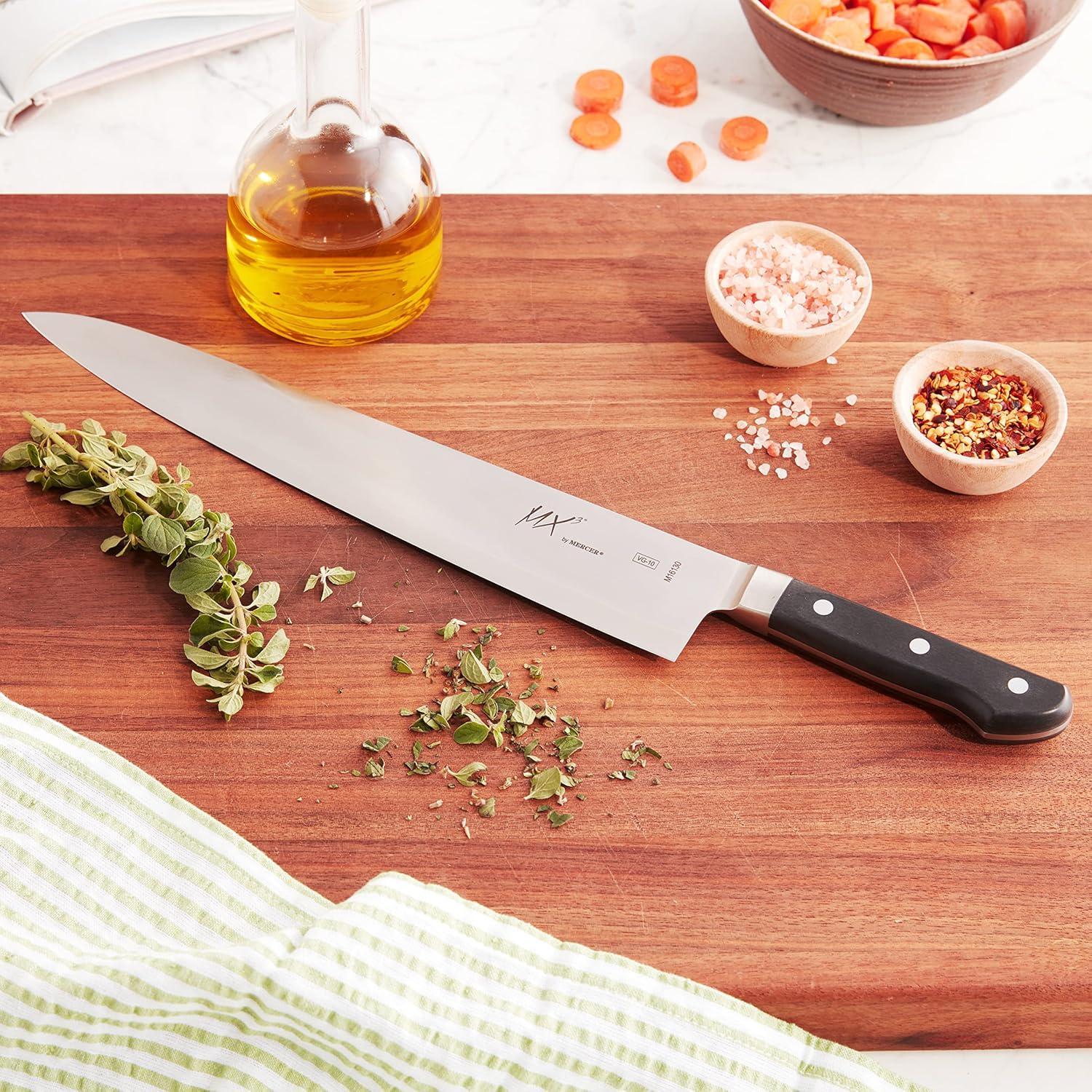 image:imageMercer Culinary MX3 Premium San Mai VG10 Steel Core Blade Gyuto Chef Knife 210mm 8 310 InchBlack11