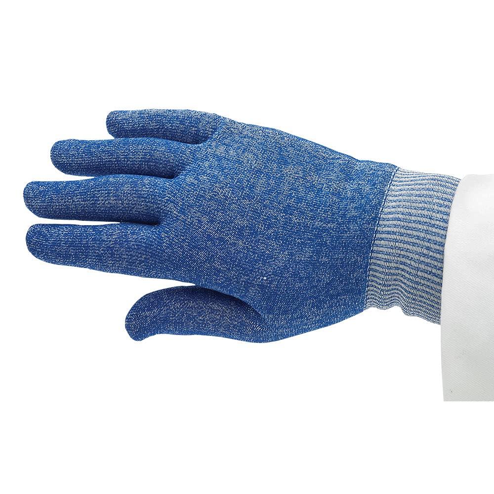 image:imageMercer Culinary Millennia Colors Level A4 Cut Glove Green Size SBlue Level A4