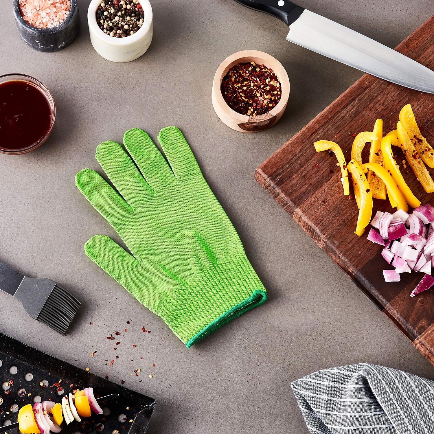 image:imageMercer Culinary Millennia Colors Level A4 Cut Glove Green Size SGreen Level A4