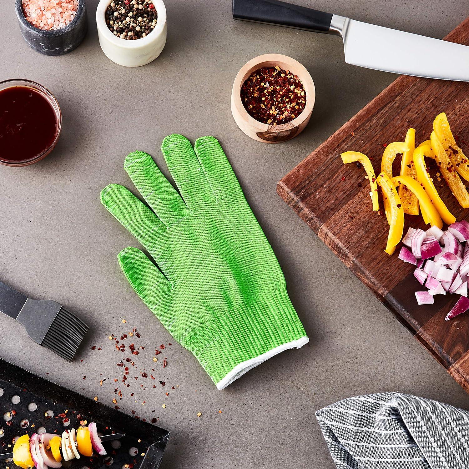 image:imageMercer Culinary Millennia Colors Level A4 Cut Glove Green Size SGreen Level A4