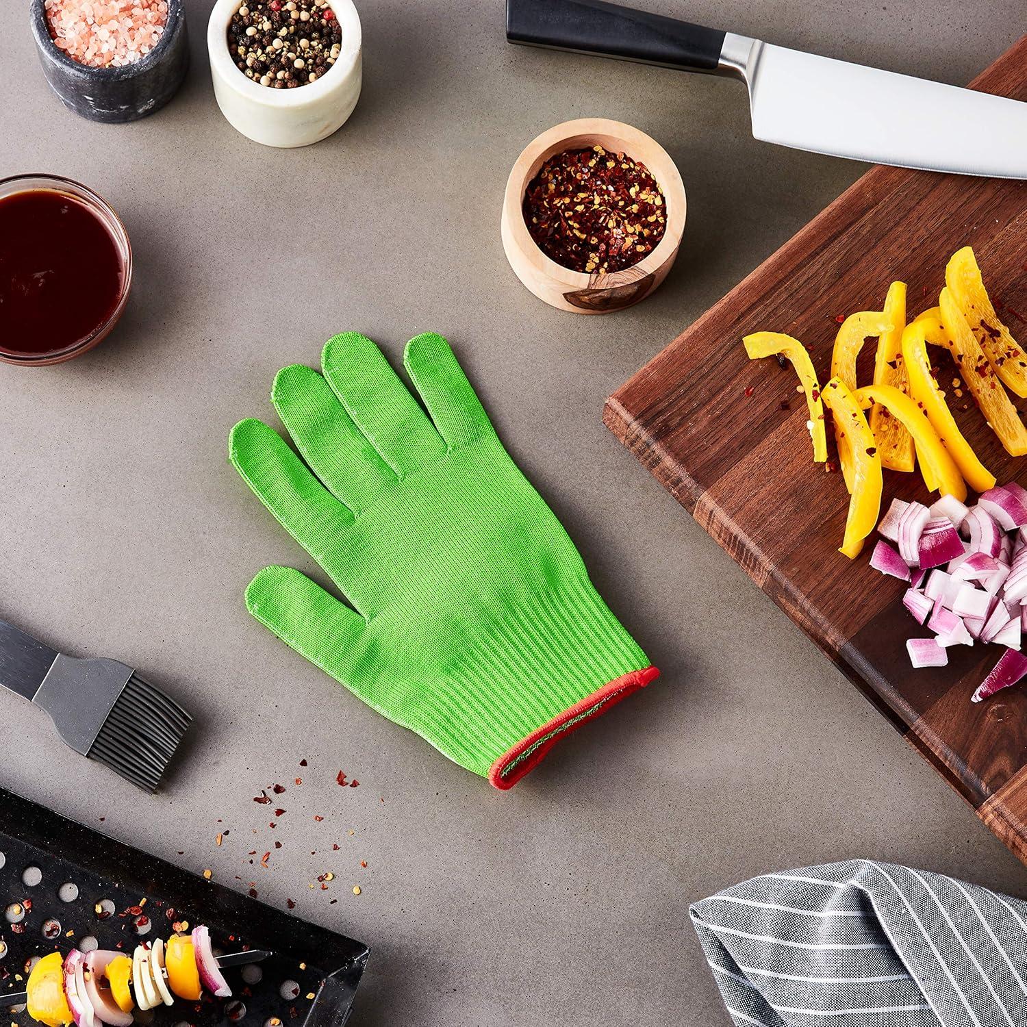 image:imageMercer Culinary Millennia Colors Level A4 Cut Glove Green Size SGreen Level A4