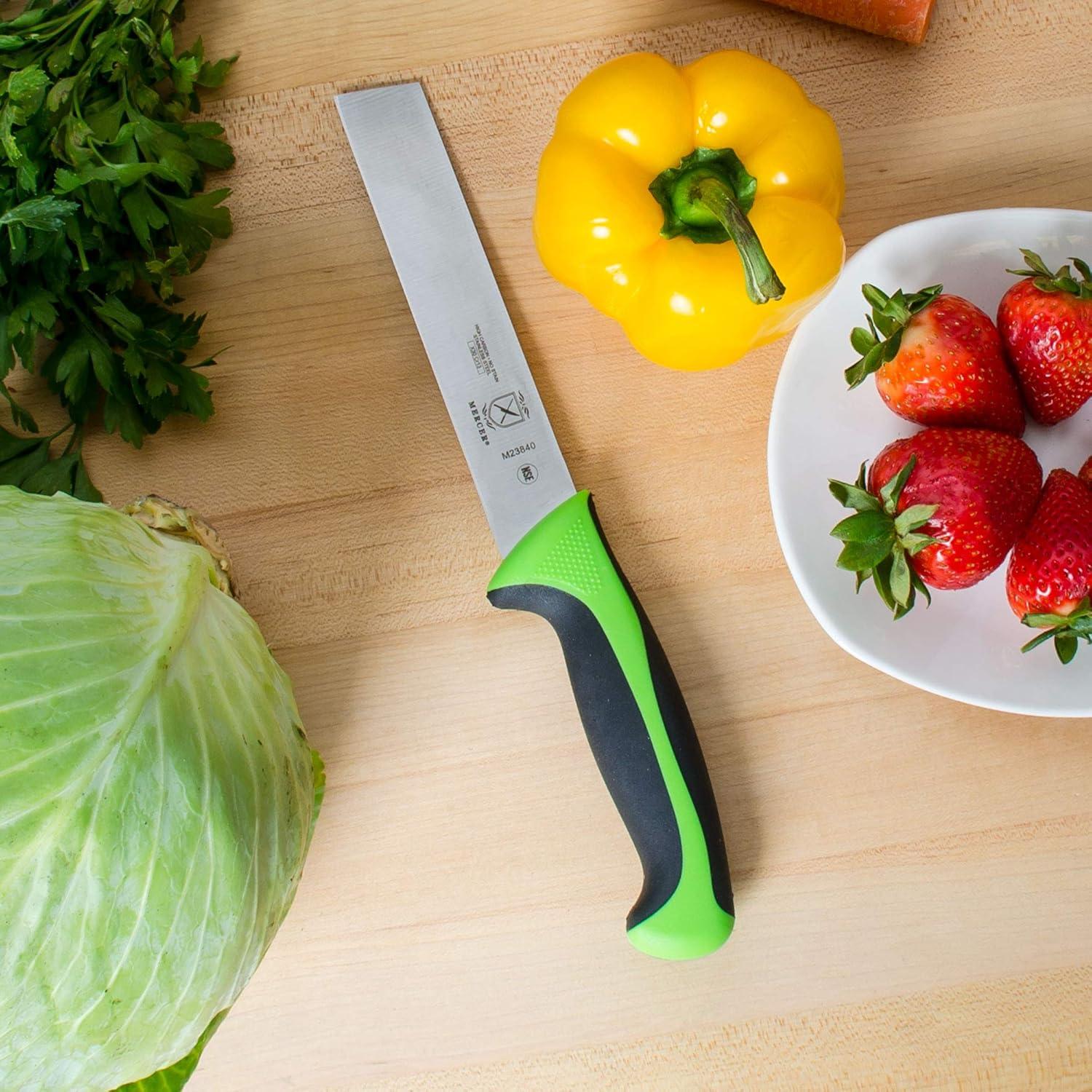 image:imageMercer Culinary Millennia Colors Stainless Steel Bread Knife 10Inch Wavy Edge Wide GrayProduct Knife Green 6