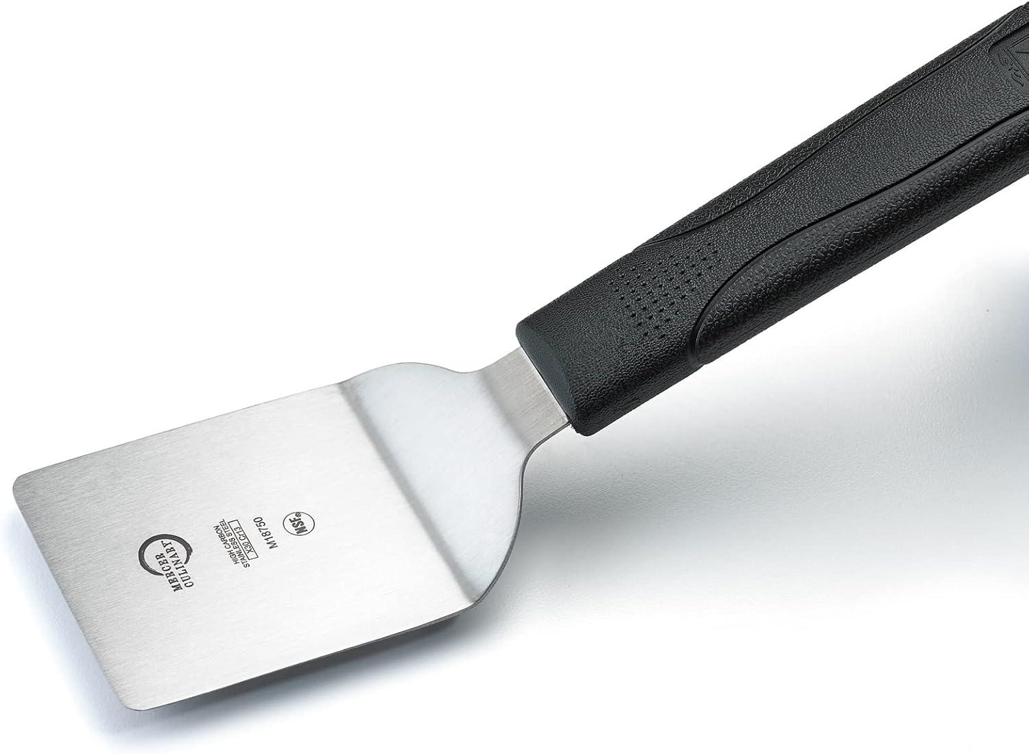 image:imageMercer Culinary Millennia Heavy Duty Turner Spatula 5 Inch x 3 Inch Blade Black HandleBlack