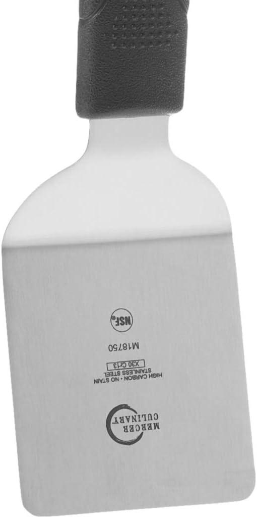 image:imageMercer Culinary Millennia Heavy Duty Turner Spatula 5 Inch x 3 Inch Blade Black HandleBlack
