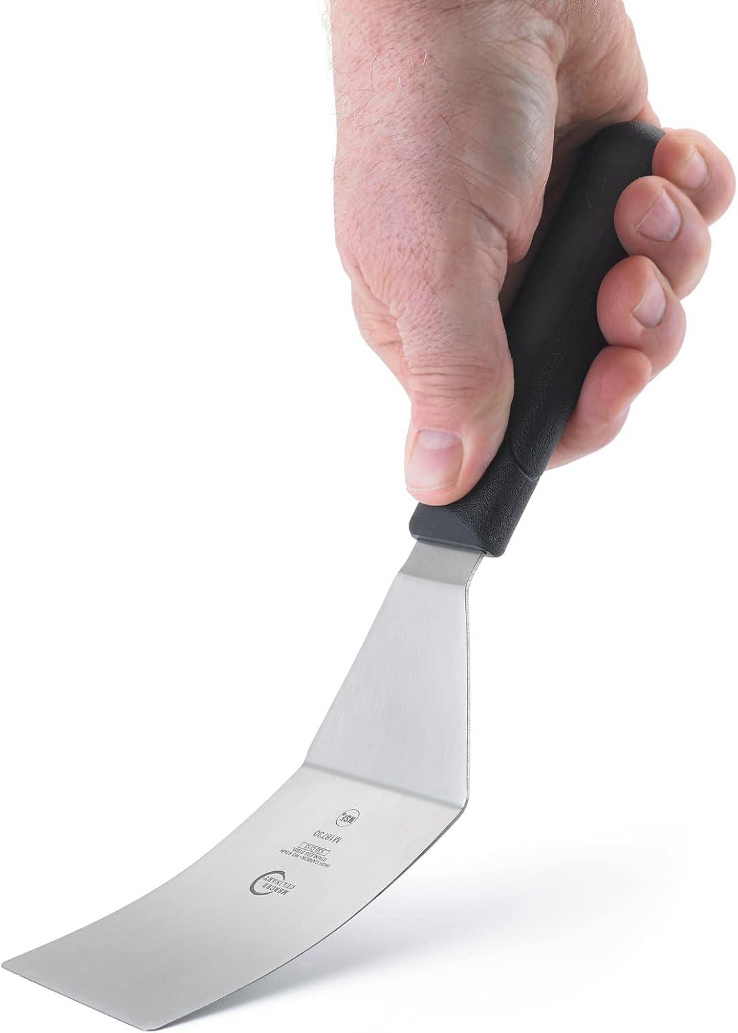 image:imageMercer Culinary Millennia Heavy Duty Turner Spatula 5 Inch x 3 Inch Blade Black HandleBlack