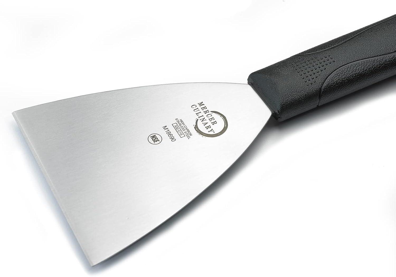 image:imageMercer Culinary Millennia Heavy Duty Turner Spatula 5 Inch x 3 Inch Blade Black HandleBlack