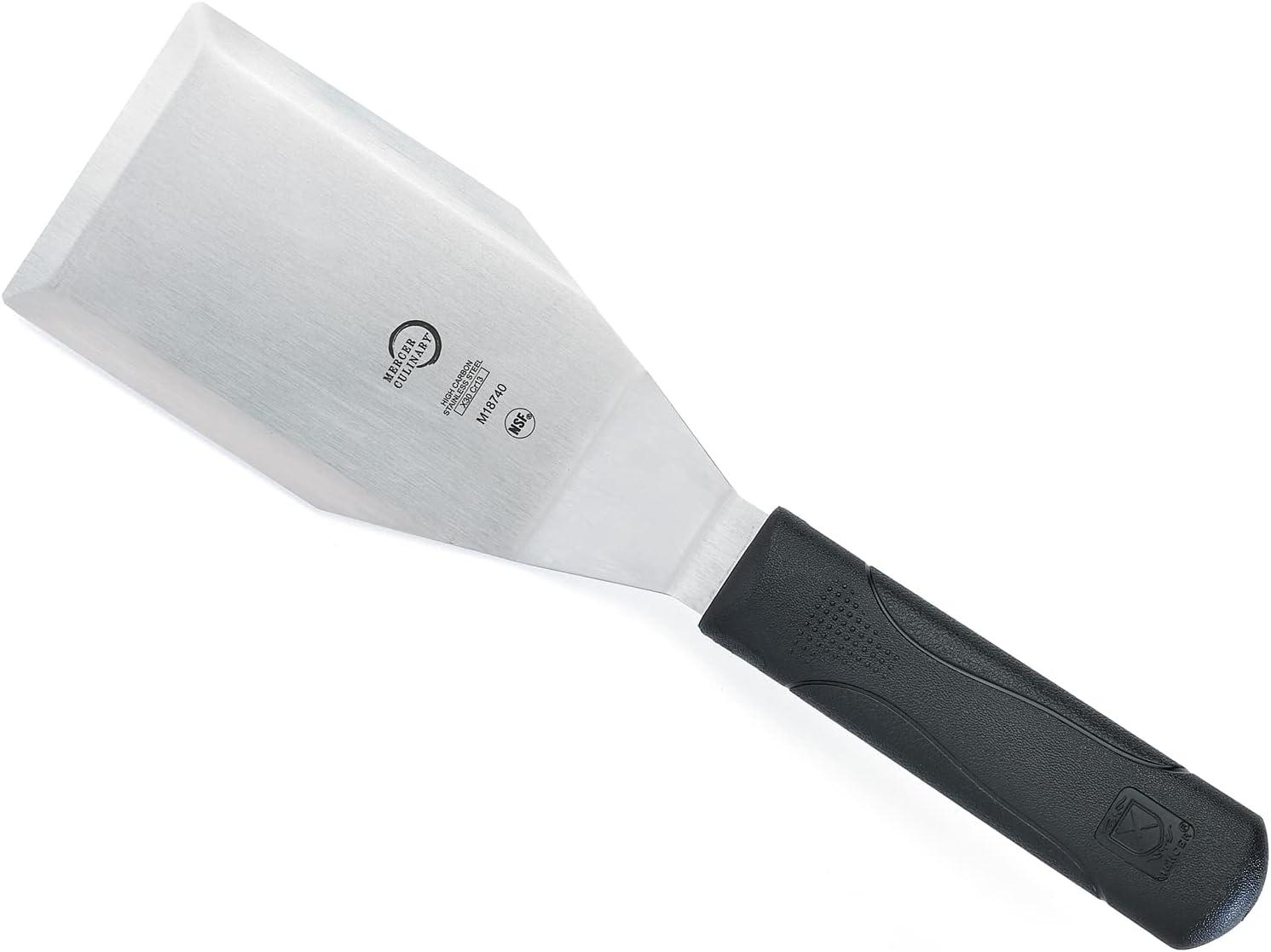 image:imageMercer Culinary Millennia Heavy Duty Turner Spatula 5 Inch x 3 Inch Blade Black HandleBlack