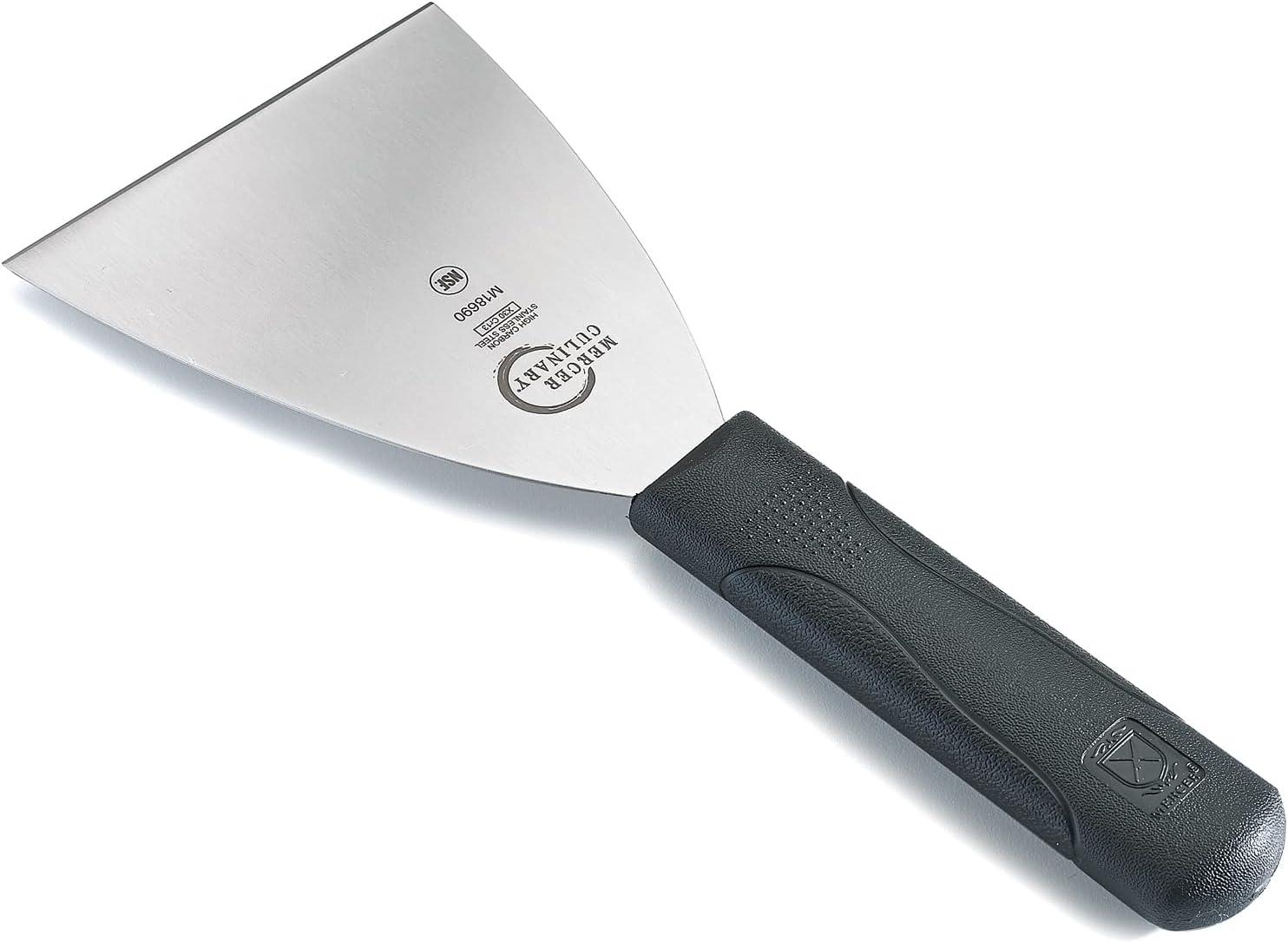 image:imageMercer Culinary Millennia Heavy Duty Turner Spatula 5 Inch x 3 Inch Blade Black HandleBlack