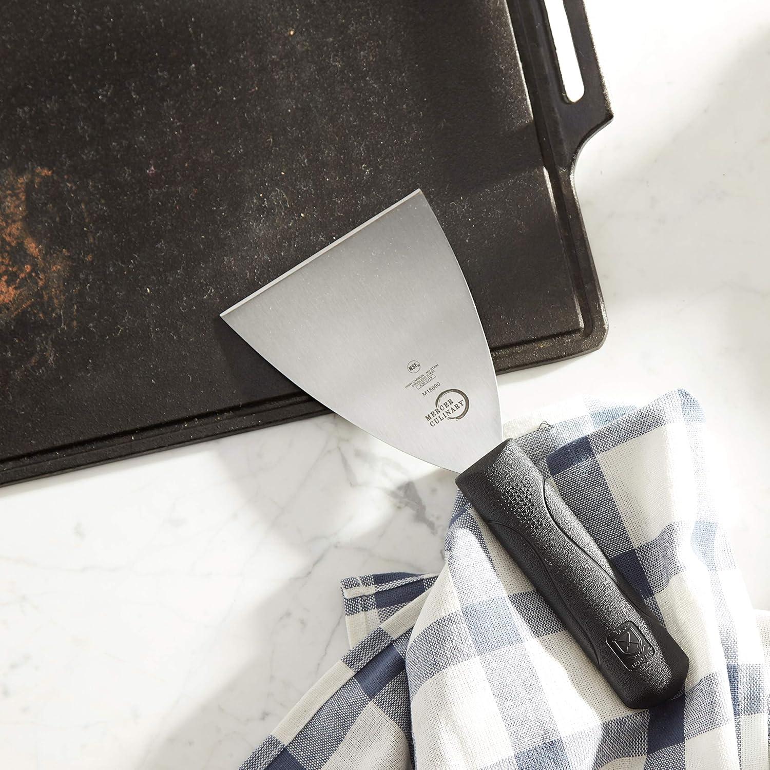 image:imageMercer Culinary Millennia Heavy Duty Turner Spatula 5 Inch x 3 Inch Blade Black HandleBlack