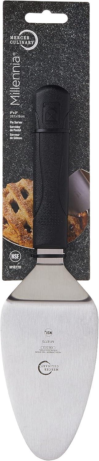 image:imageMercer Culinary Millennia Heavy Duty Turner Spatula 5 Inch x 3 Inch Blade Black HandleBlack