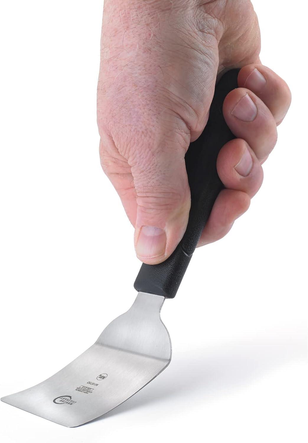 image:imageMercer Culinary Millennia Heavy Duty Turner Spatula 5 Inch x 3 Inch Blade Black HandleBlack