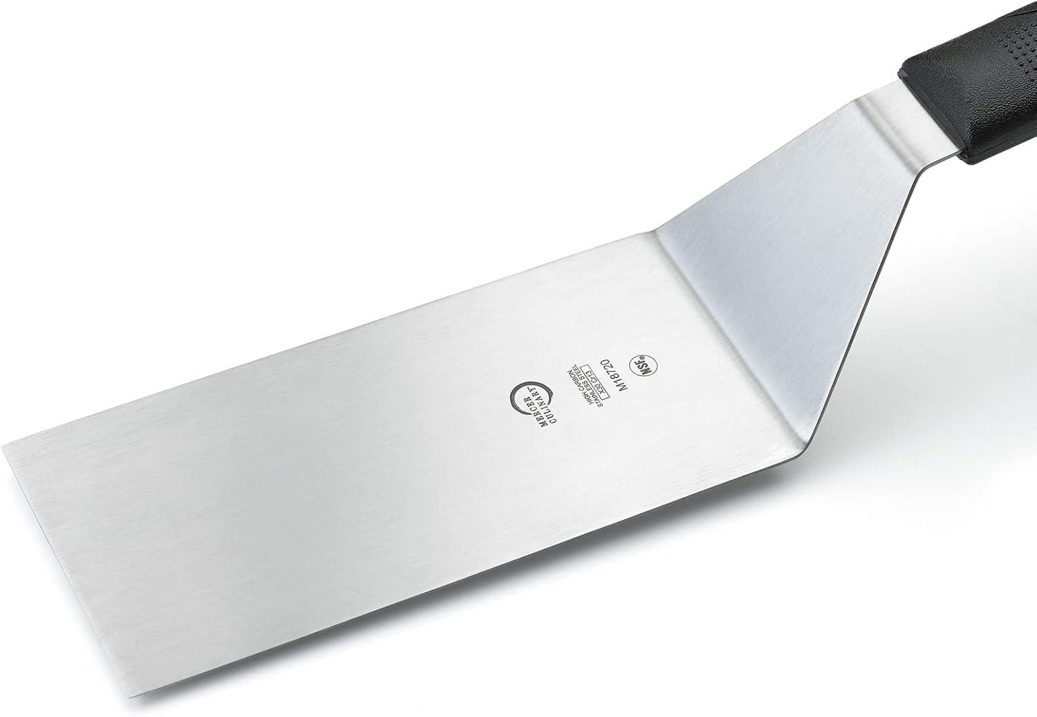 image:imageMercer Culinary Millennia Heavy Duty Turner Spatula 5 Inch x 3 Inch Blade Black HandleBlack