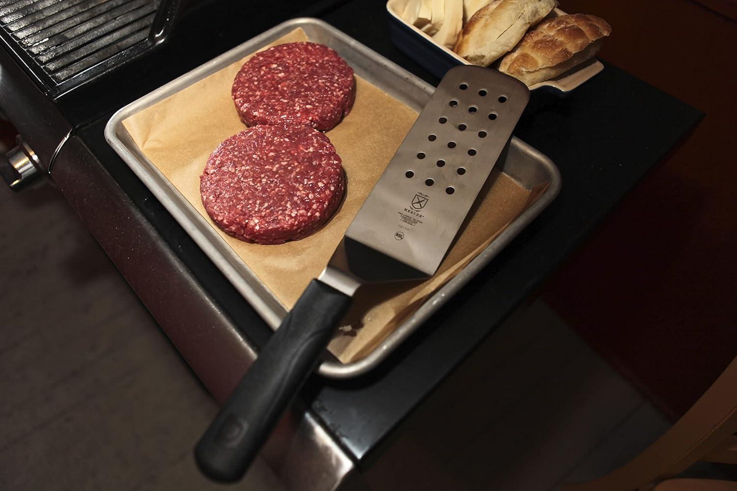 image:imageMercer Culinary Millennia Heavy Duty Turner Spatula 5 Inch x 3 Inch Blade Black HandleBlack