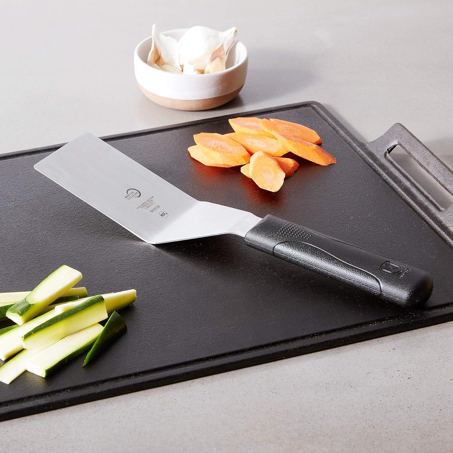 image:imageMercer Culinary Millennia Heavy Duty Turner Spatula 5 Inch x 3 Inch Blade Black HandleBlack