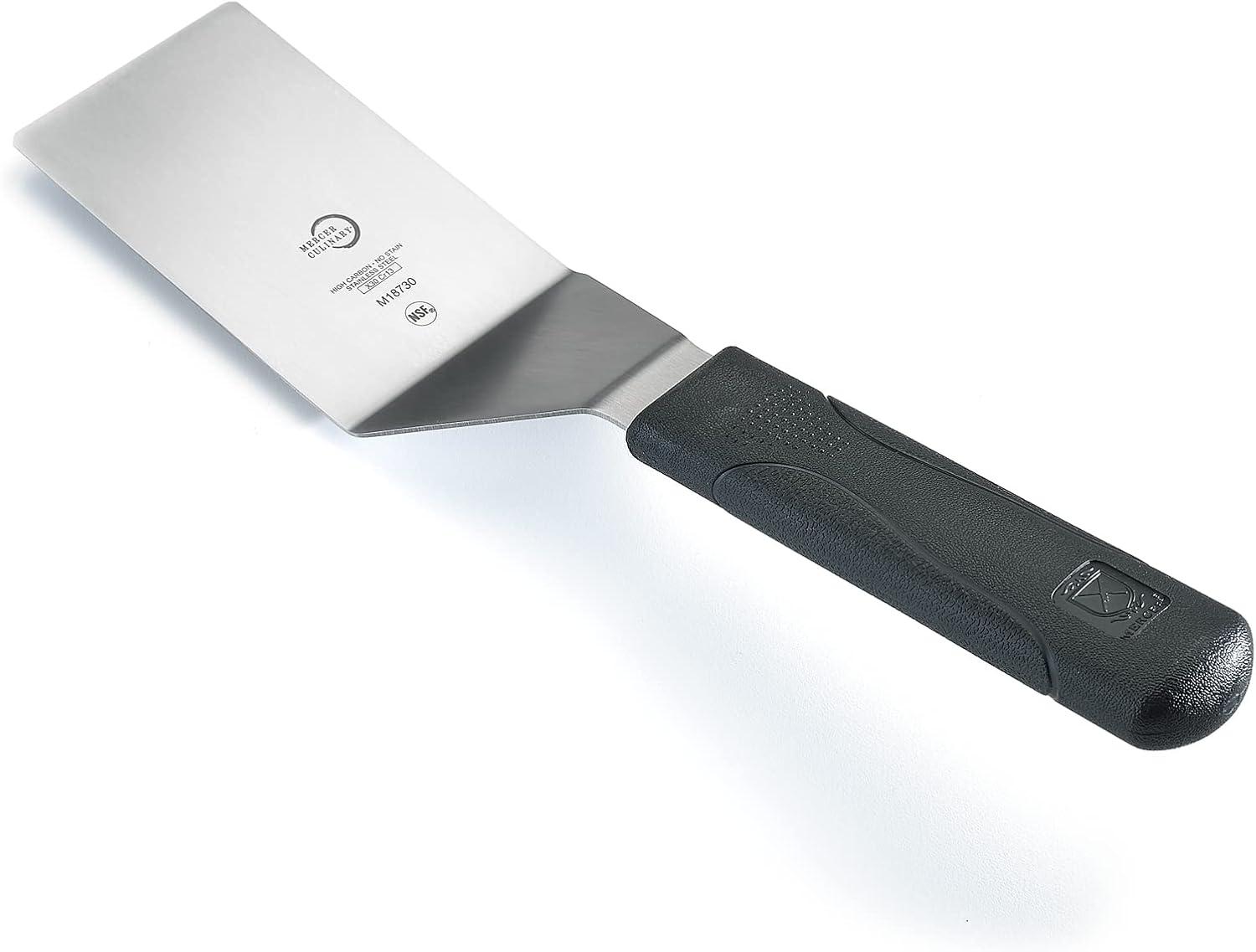 image:imageMercer Culinary Millennia Heavy Duty Turner Spatula 5 Inch x 3 Inch Blade Black HandleBlack