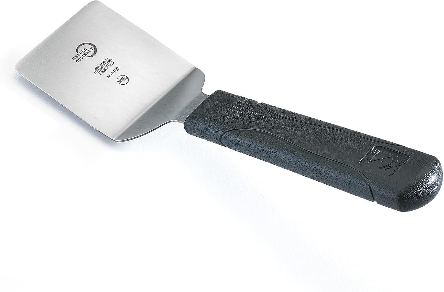 image:imageMercer Culinary Millennia Heavy Duty Turner Spatula 5 Inch x 3 Inch Blade Black HandleBlack