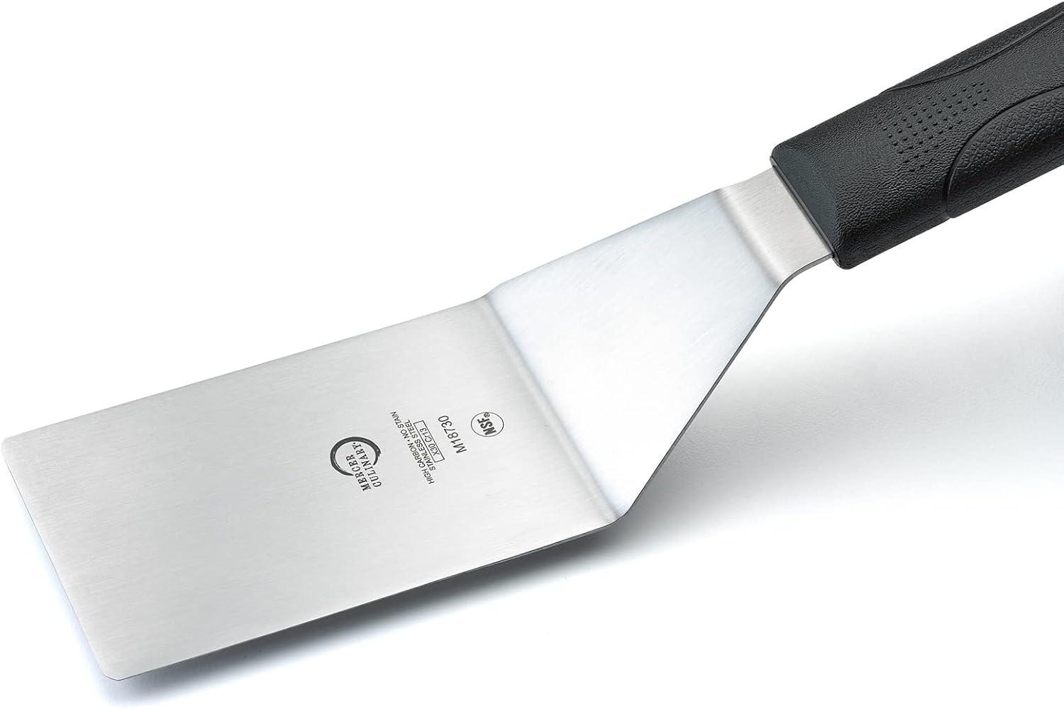 image:imageMercer Culinary Millennia Heavy Duty Turner Spatula 5 Inch x 3 Inch Blade Black HandleBlack
