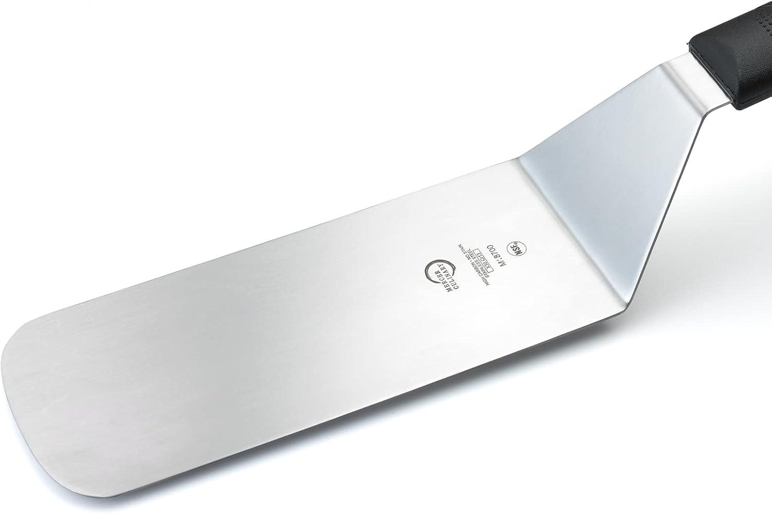 image:imageMercer Culinary Millennia Heavy Duty Turner Spatula 5 Inch x 3 Inch Blade Black HandleBlack