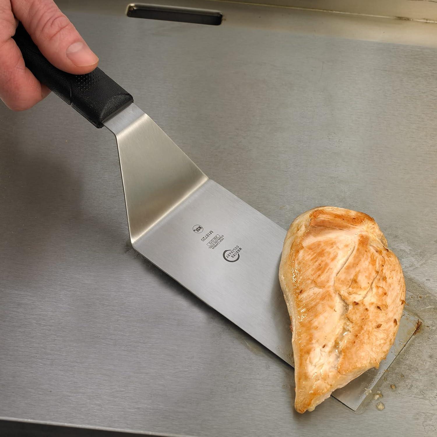 image:imageMercer Culinary Millennia Heavy Duty Turner Spatula 5 Inch x 3 Inch Blade Black HandleBlack