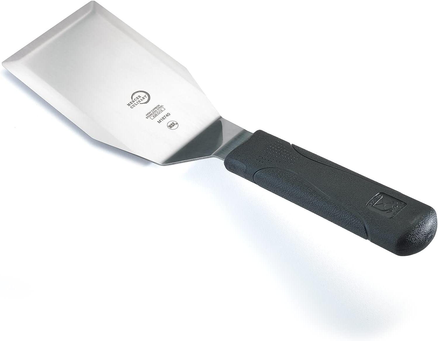 image:imageMercer Culinary Millennia Heavy Duty Turner Spatula 5 Inch x 3 Inch Blade Black HandleBlack