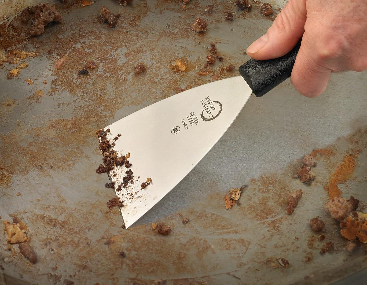 image:imageMercer Culinary Millennia Heavy Duty Turner Spatula 5 Inch x 3 Inch Blade Black HandleBlack