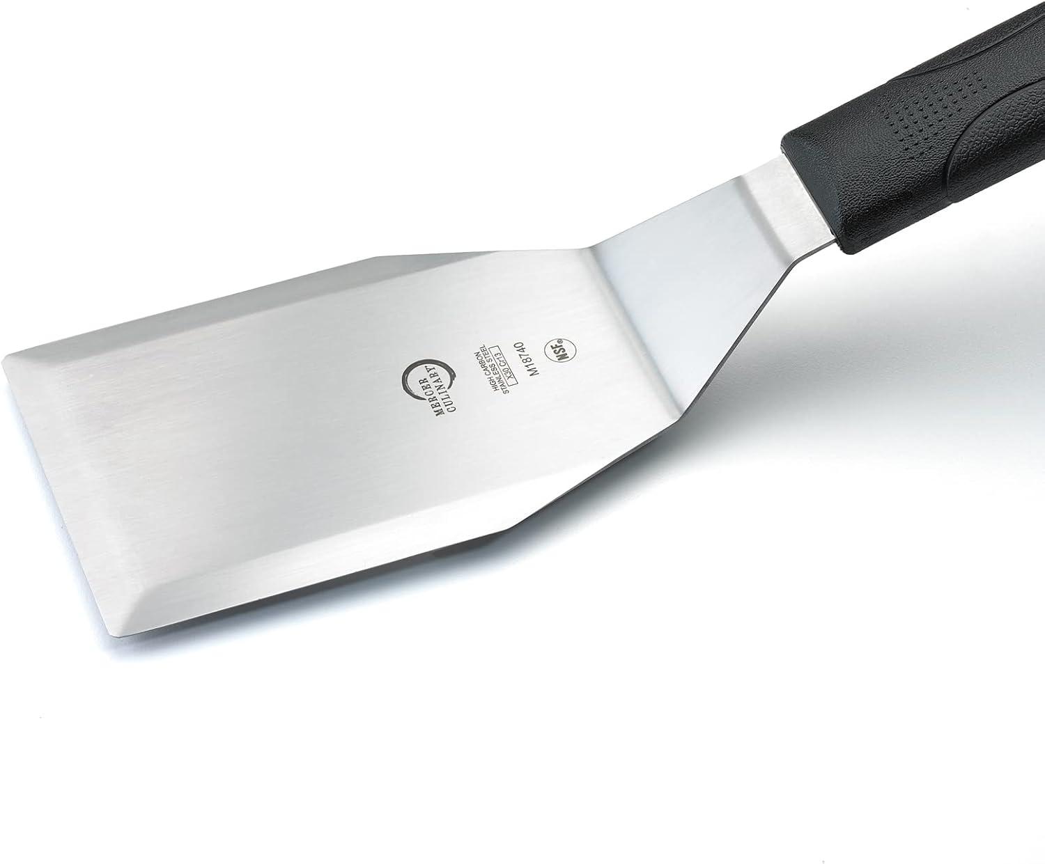image:imageMercer Culinary Millennia Heavy Duty Turner Spatula 5 Inch x 3 Inch Blade Black HandleBlack