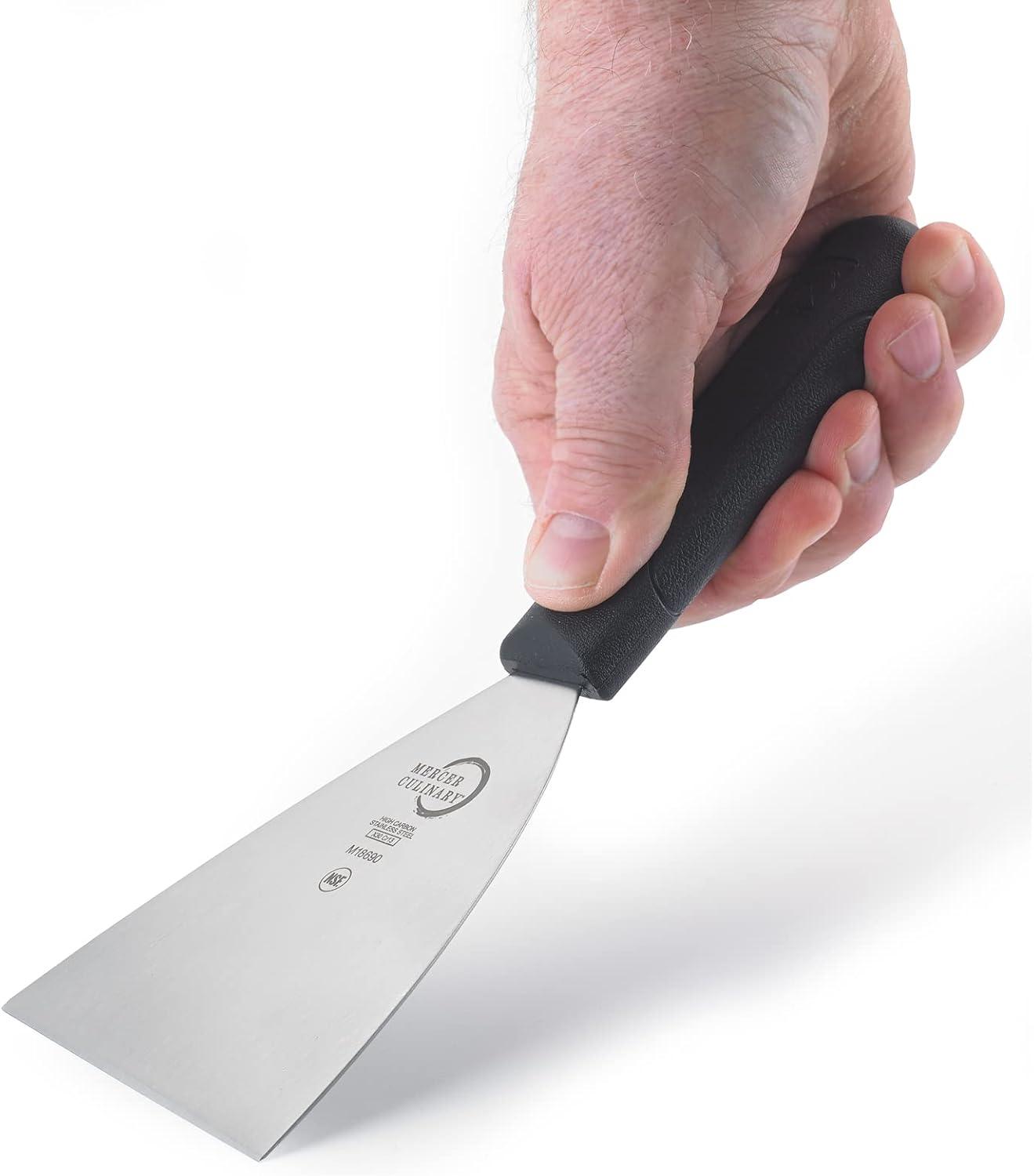 image:imageMercer Culinary Millennia Heavy Duty Turner Spatula 5 Inch x 3 Inch Blade Black HandleBlack