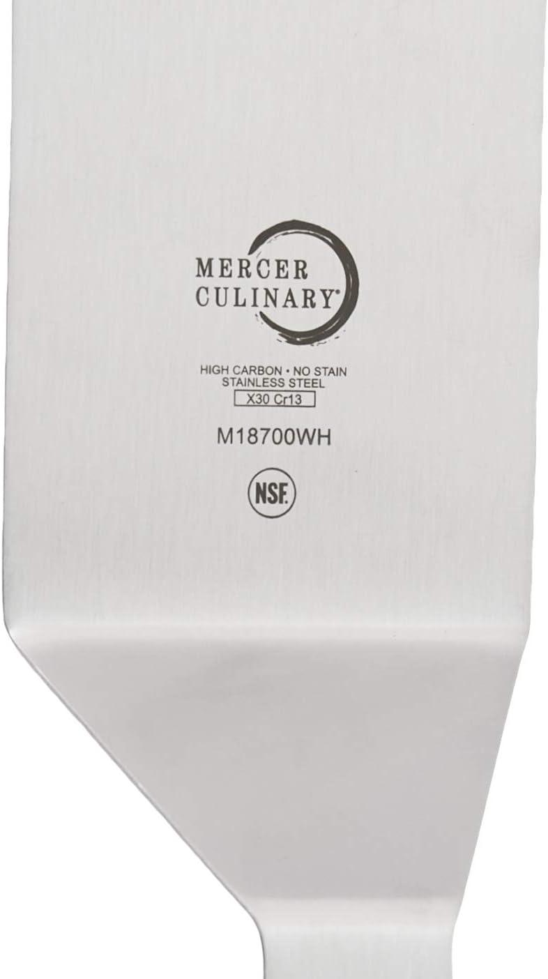 image:imageMercer Culinary Millennia Heavy Duty Turner Spatula 5 Inch x 3 Inch Blade Black HandleWhite