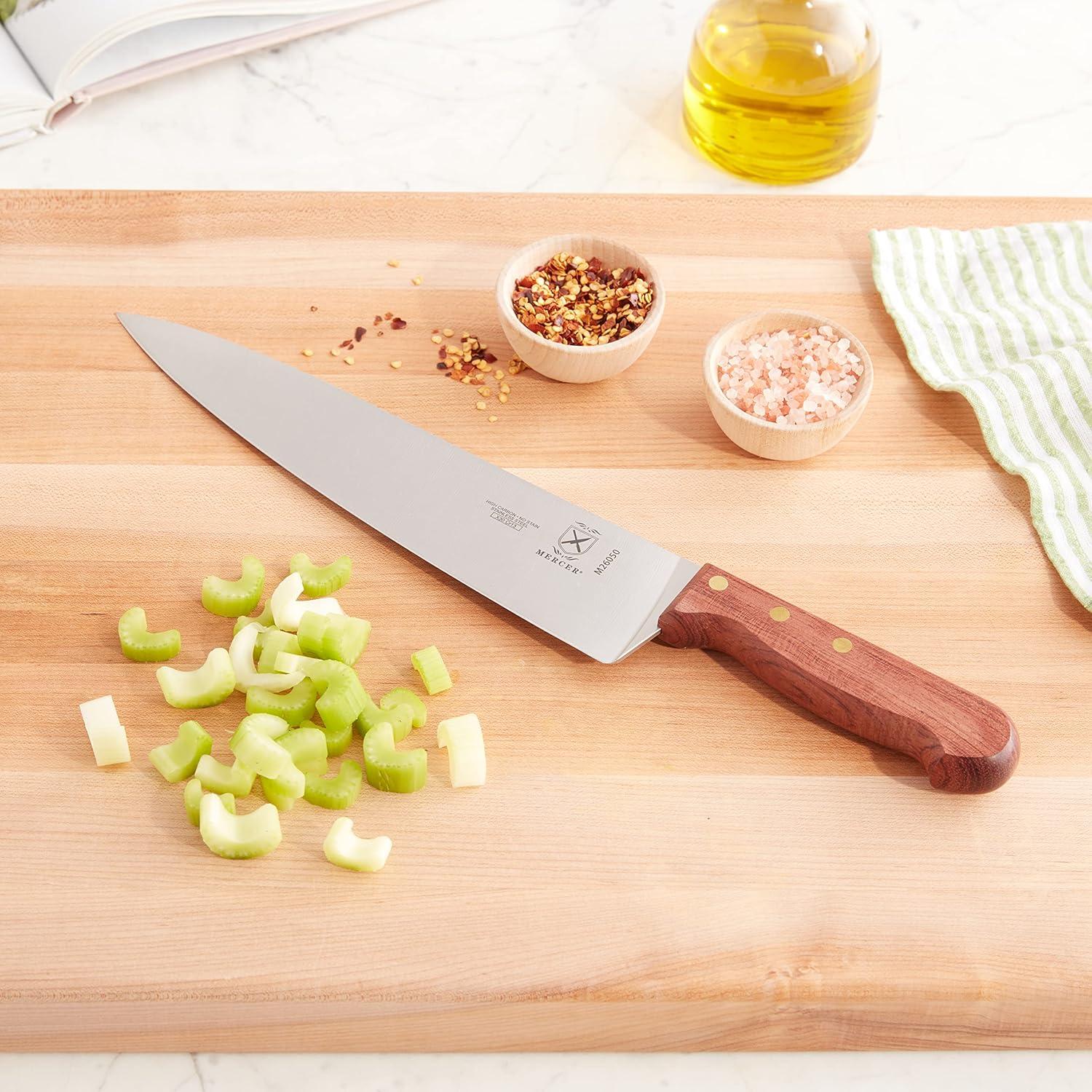 image:imageMercer Culinary Praxis Paring Knife with Rosewood Handle 312 Inch Wood10