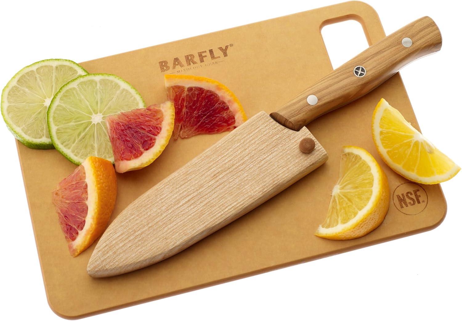 image:imageMercer Culinary Premium Grade Super Steel 8Inch Chefs Knife G10 HandleBar Knife Spalted Maple Handle and Saya Cover 5 Inch