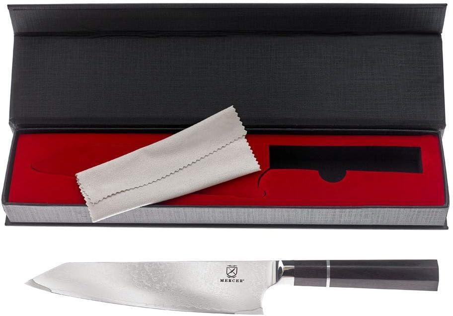 image:imageMercer Culinary Premium Grade Super Steel 8Inch Chefs Knife G10 HandleChefs Knife Ebony Wood Handle 8 Inch