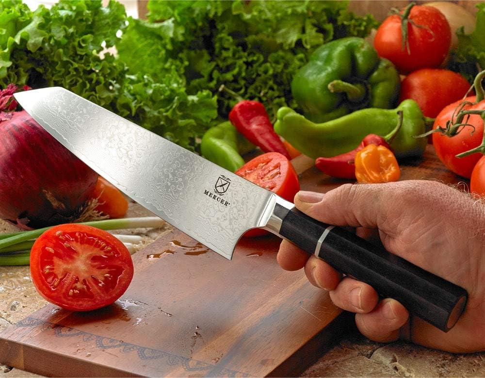 image:imageMercer Culinary Premium Grade Super Steel 8Inch Chefs Knife G10 HandleChefs Knife Ebony Wood Handle 8 Inch