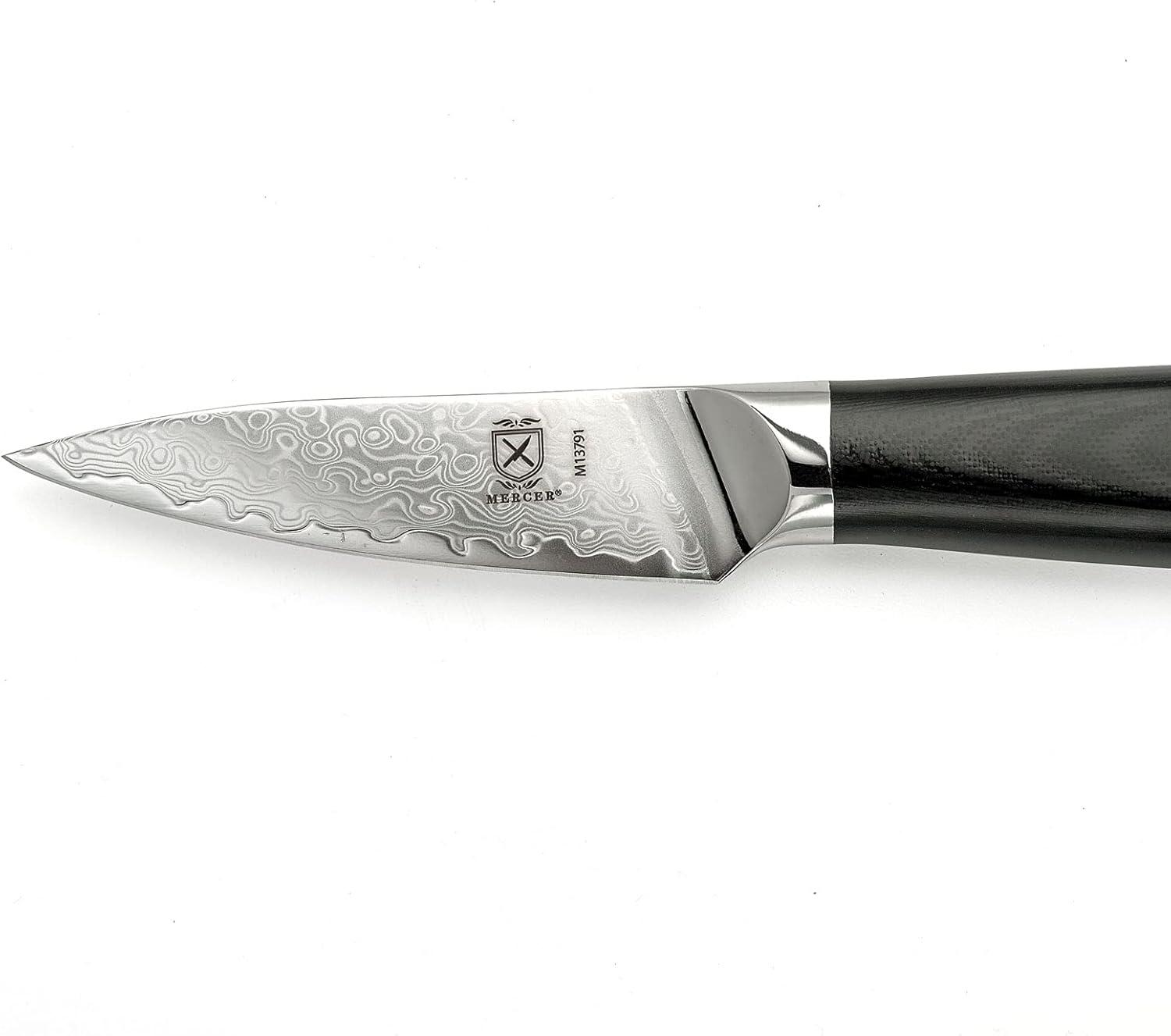 image:imageMercer Culinary Premium Grade Super Steel 8Inch Chefs Knife G10 HandleParing Knife G10 Handle 35 Inch