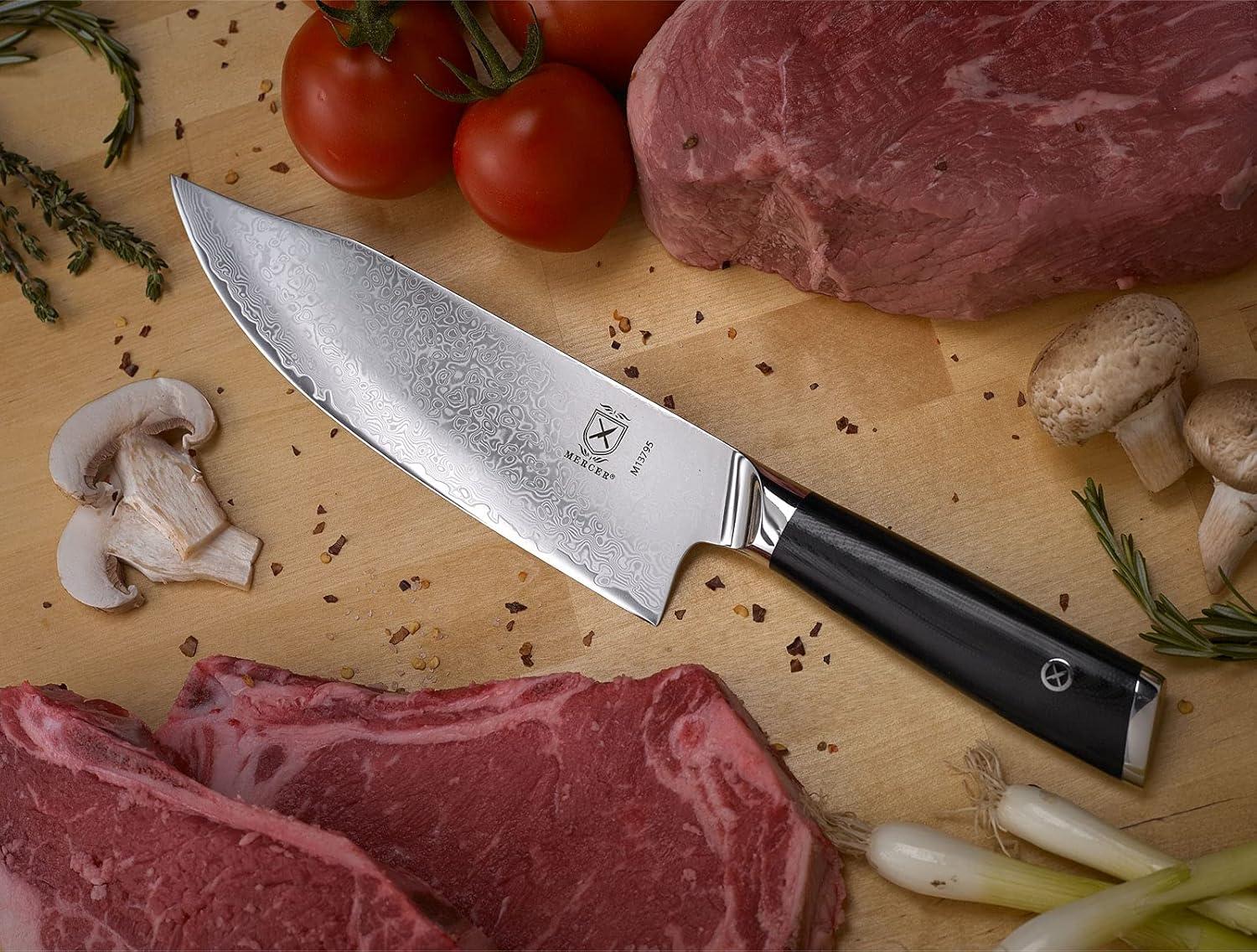 image:imageMercer Culinary Premium Grade Super Steel 8Inch Chefs Knife G10 HandleThe Hunter Chefs Knife G10 Handle 8 Inch