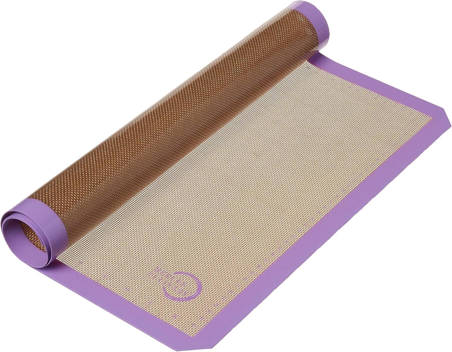 image:imageMercer Culinary Silicone Bake Mat Full Size 165Inch x 245Inch Purple borderPurple