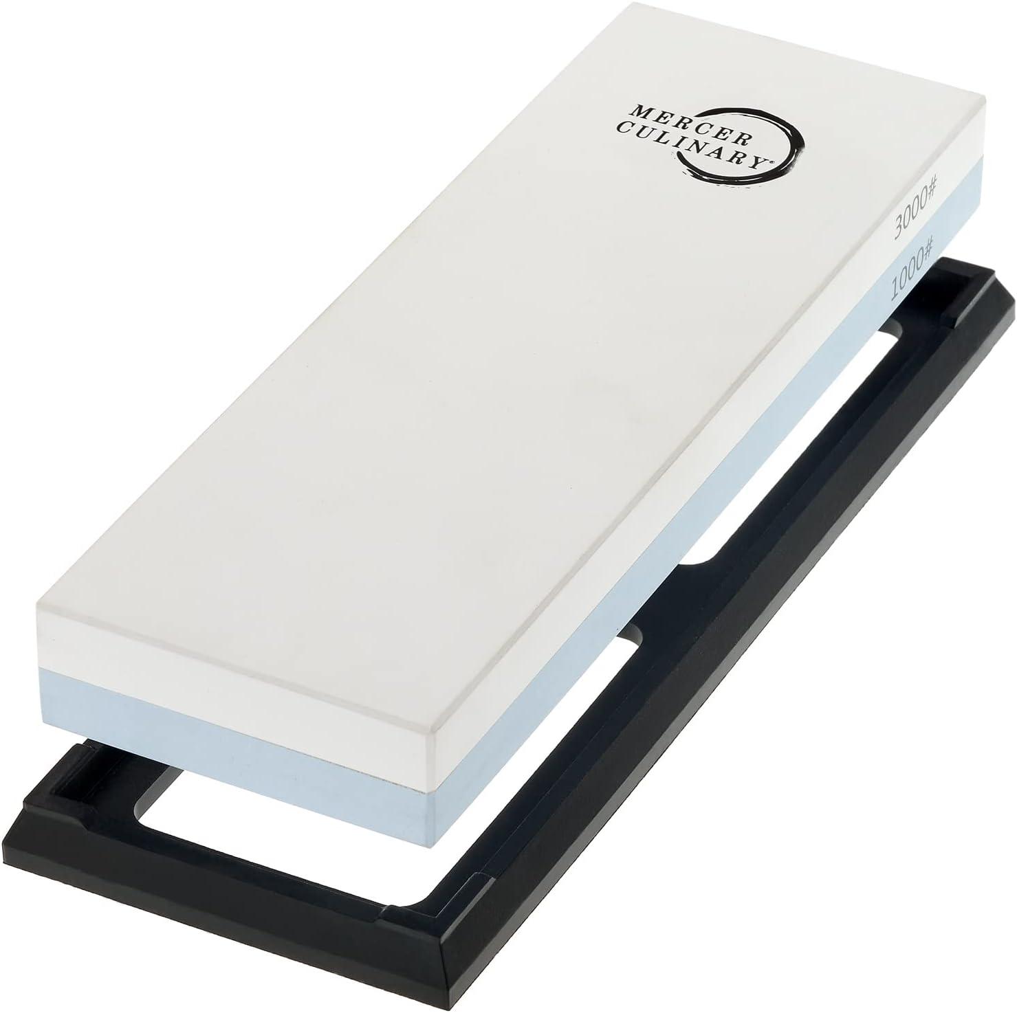 image:imageMercer Culinary Triple Diamond 3 Stage Electric Knife SharpenerPremium Sharpening Stone 10003000 Grit