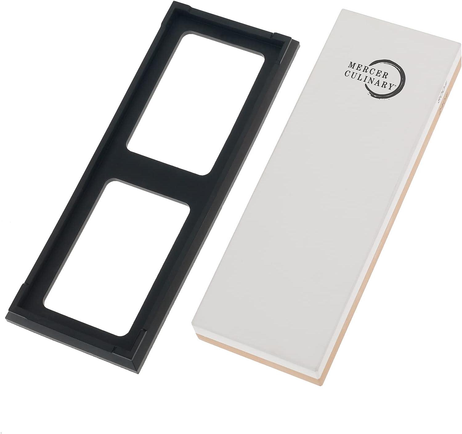 image:imageMercer Culinary Triple Diamond 3 Stage Electric Knife SharpenerPremium Sharpening Stone 240800 Grit