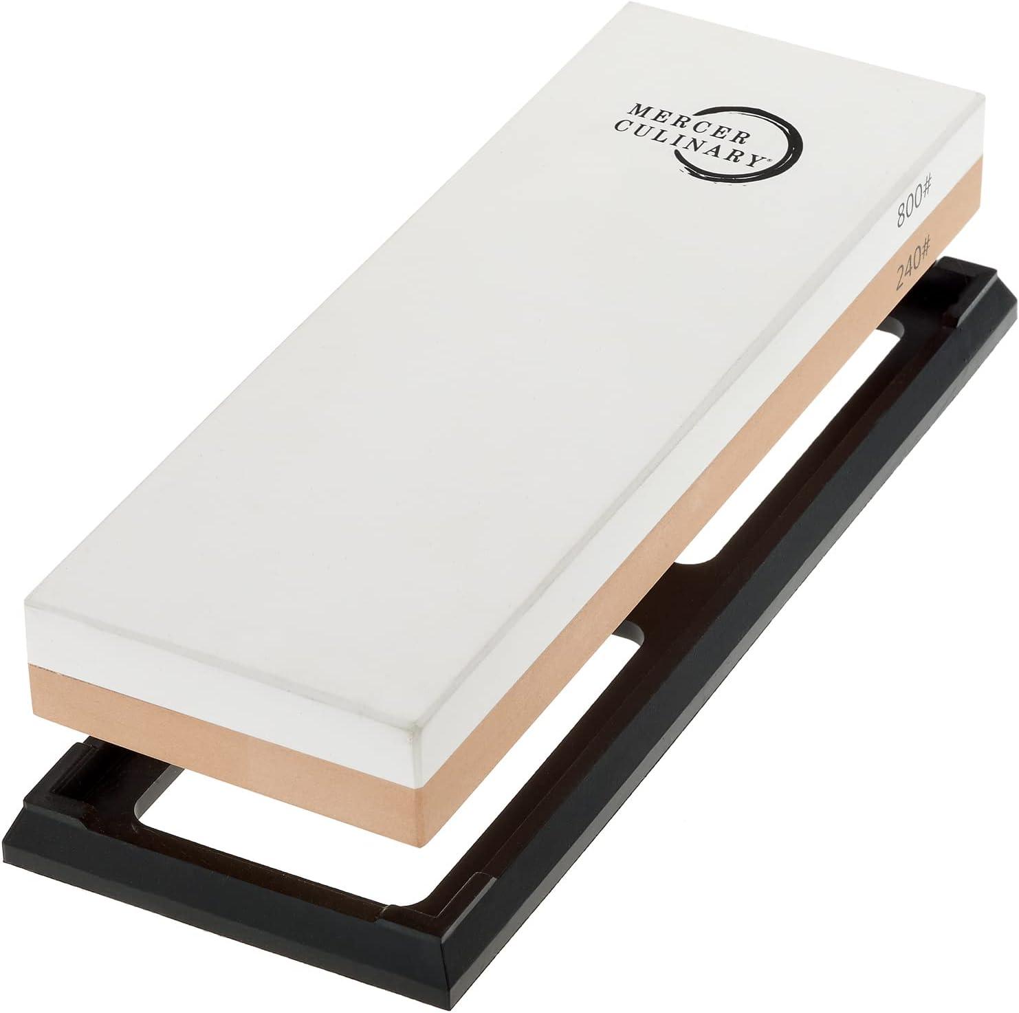 image:imageMercer Culinary Triple Diamond 3 Stage Electric Knife SharpenerPremium Sharpening Stone 240800 Grit