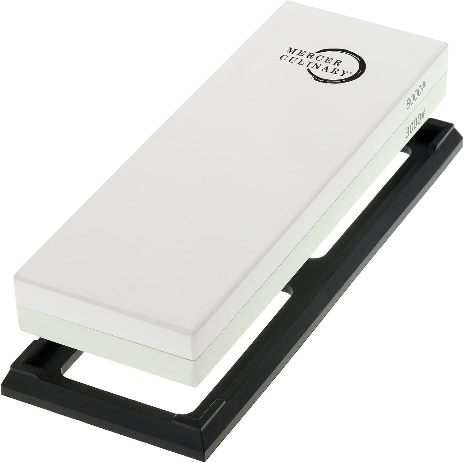 image:imageMercer Culinary Triple Diamond 3 Stage Electric Knife SharpenerPremium Sharpening Stone 30008000 Grit