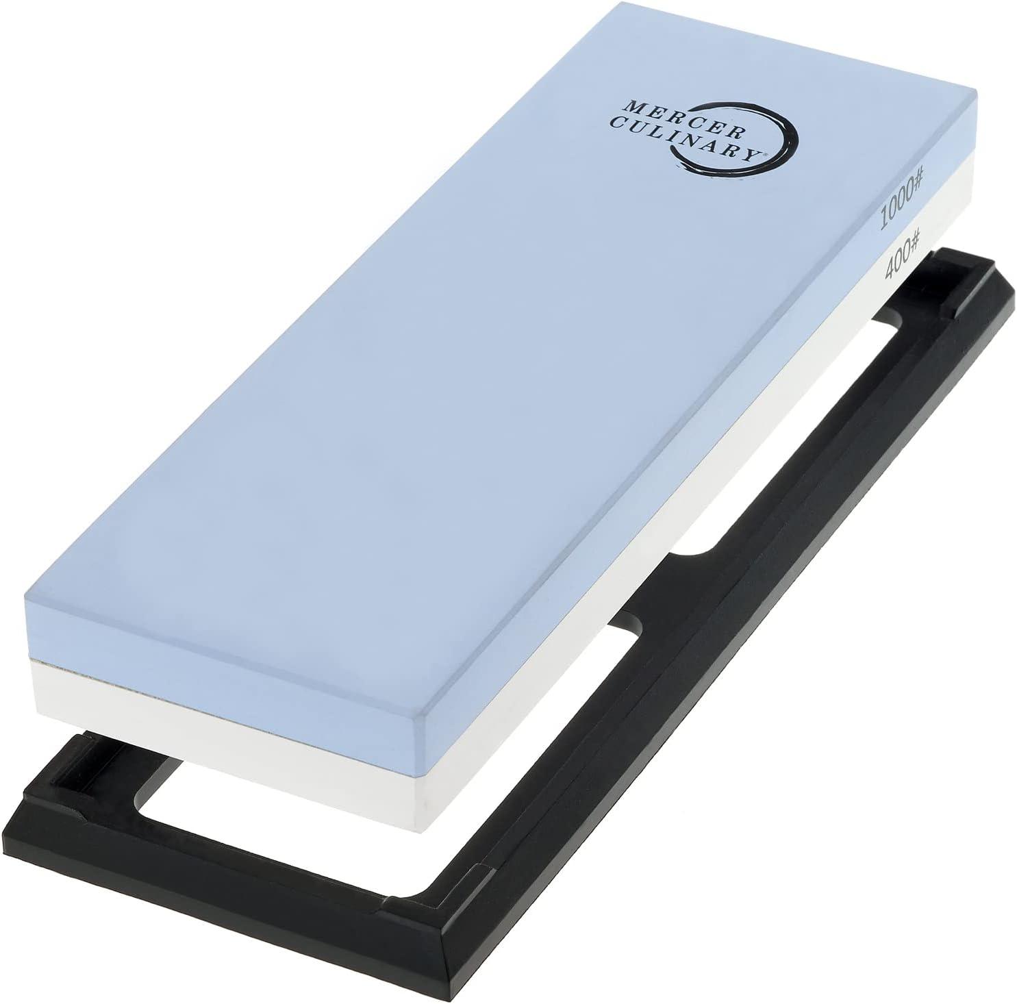 image:imageMercer Culinary Triple Diamond 3 Stage Electric Knife SharpenerPremium Sharpening Stone 4001000 Grit
