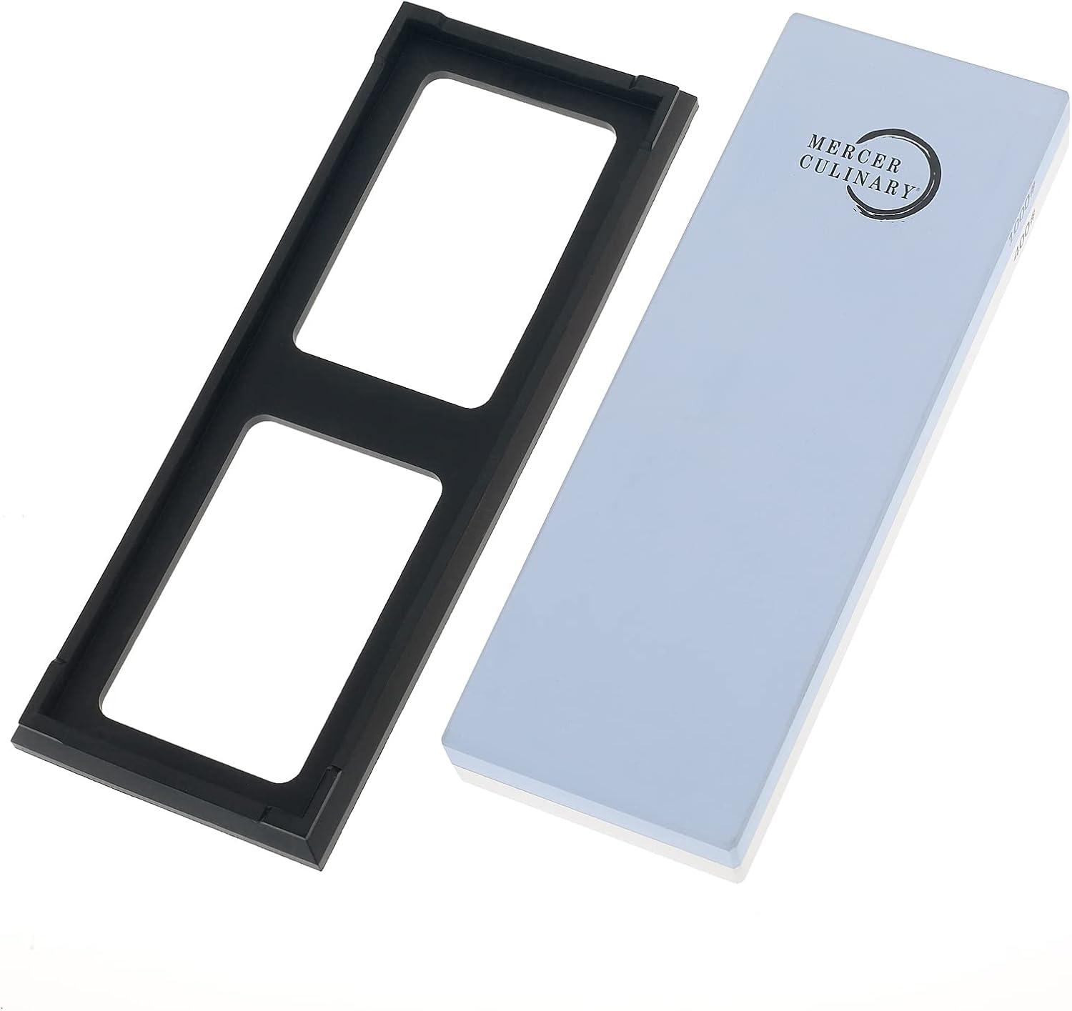 image:imageMercer Culinary Triple Diamond 3 Stage Electric Knife SharpenerPremium Sharpening Stone 4001000 Grit