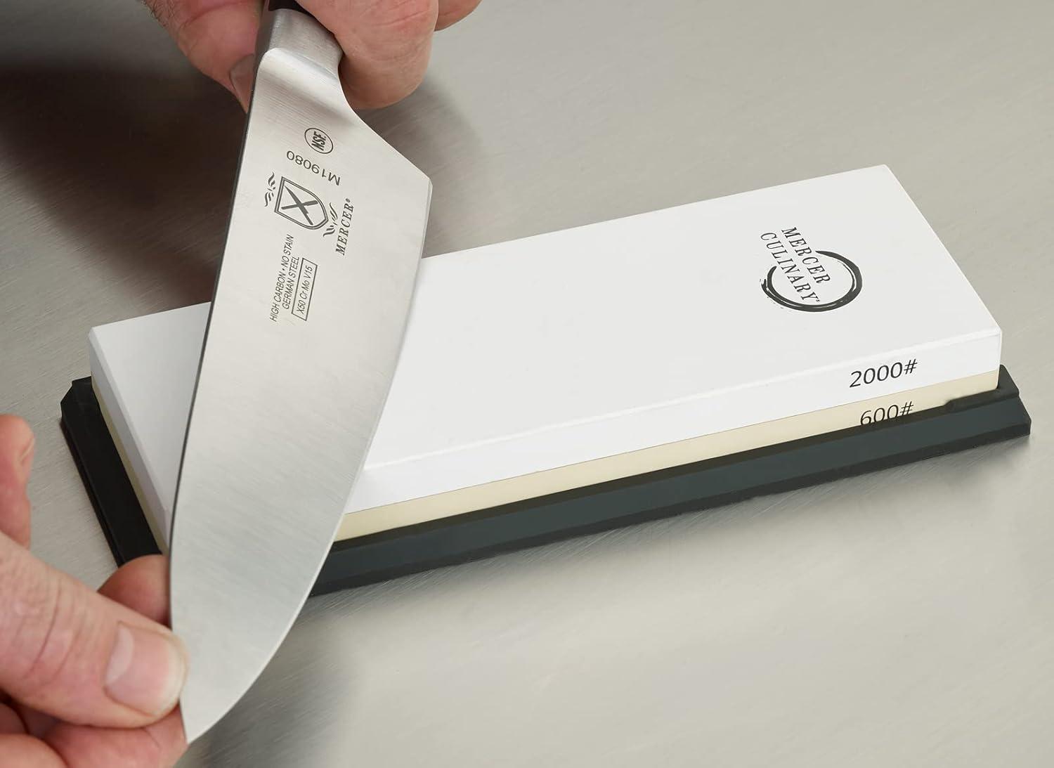 image:imageMercer Culinary Triple Diamond 3 Stage Electric Knife SharpenerPremium sharpening Stone 6002000 Grit
