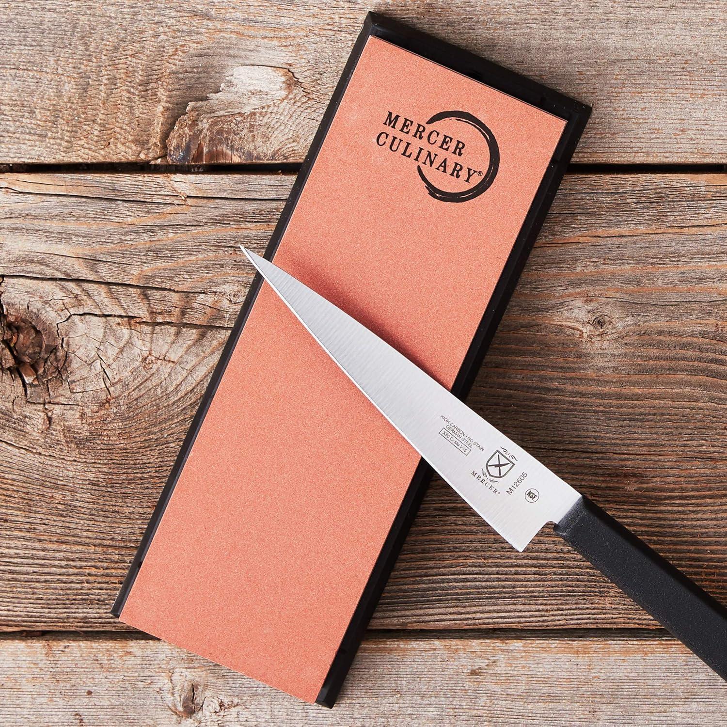 image:imageMercer Culinary Triple Diamond 3 Stage Electric Knife SharpenerSharpening Stone 4001000 Grit