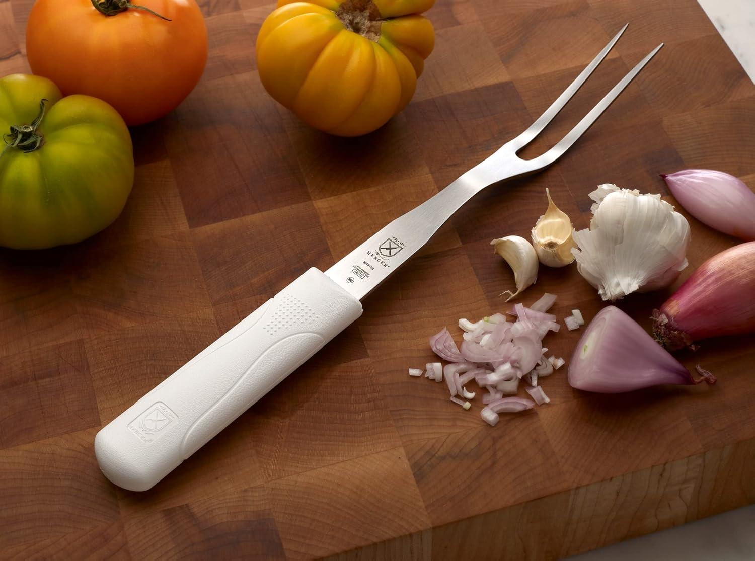 image:imageMercer Culinary Ultimate White 8 Inch Chefs KnifeFork 12 Inch